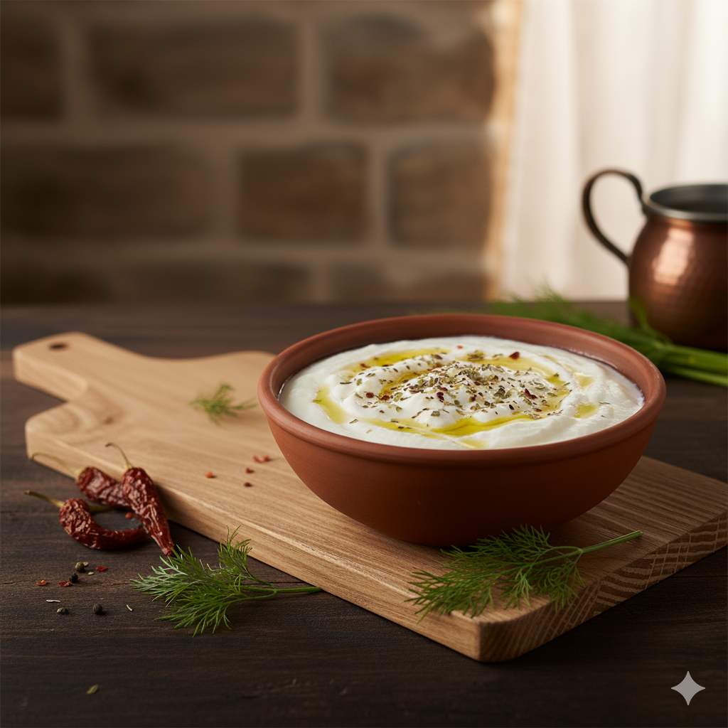 İs Kokulu (Yanık Kokulu ) Süzme Yoğurt